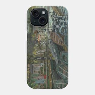 Bathers at La Grenouillere by Claude Monet Phone Case