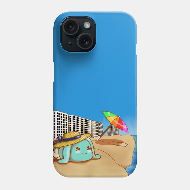 Summer Bunn Phone Case by mcgilltori