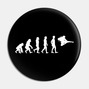 Kicking Ninja Evolution Martial Arts Addict Pin