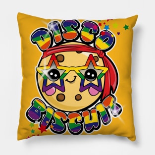 Disco Biscuit Pillow