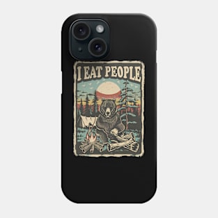 I Eat People - Vintage Phone Case