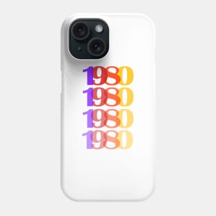 1980 year Phone Case