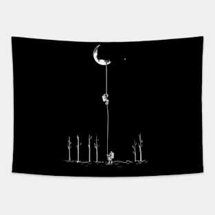 Let's Ride The Moon Tapestry