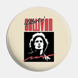 Gilbert o' sullivan///original retro fan design Pin