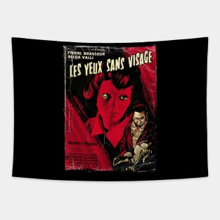 Eyes Without A Face Design Tapestry