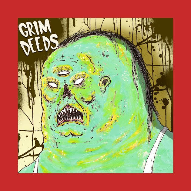 Grim Deeds self-titled LP album cover by Grim Deeds