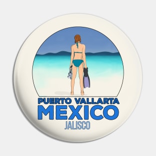 Puerto Vallarta Beach Mexico Pin