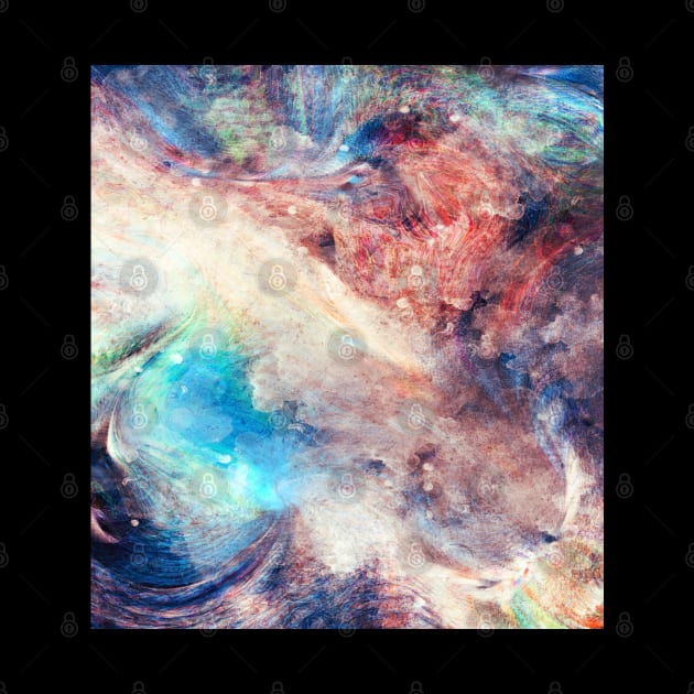 Space Galaxy, Art Watercolor Painting by potch94