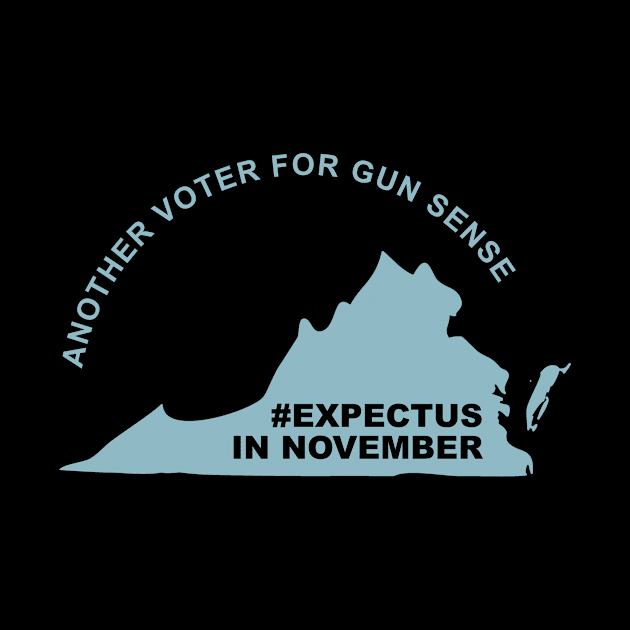 Another Voter for Gun Sense - Teal by VirginiaGVP