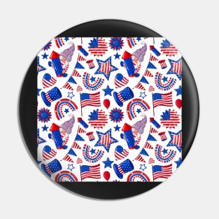 patriotic usa independence day 4th july Pin