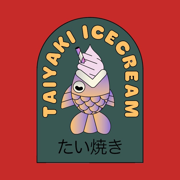 Taiyaki Ice cream by pokjian