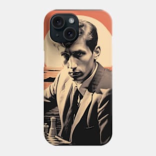 Young Bobby Fischer - Relax & Chess Phone Case