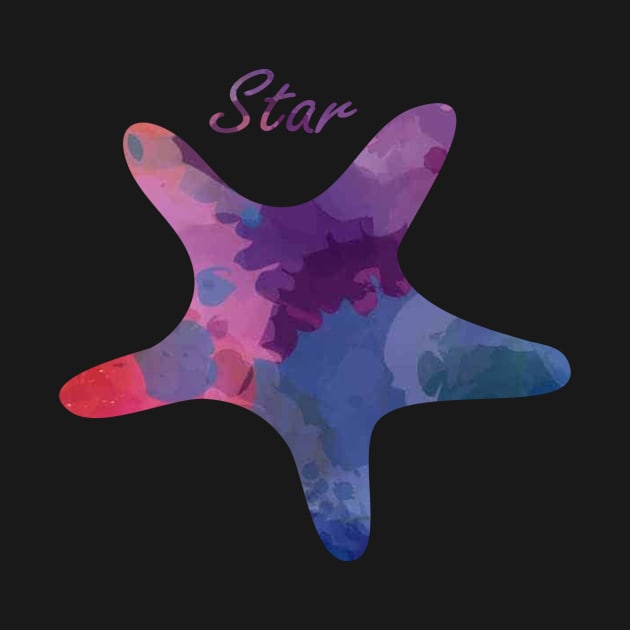 Colored star. by Design images