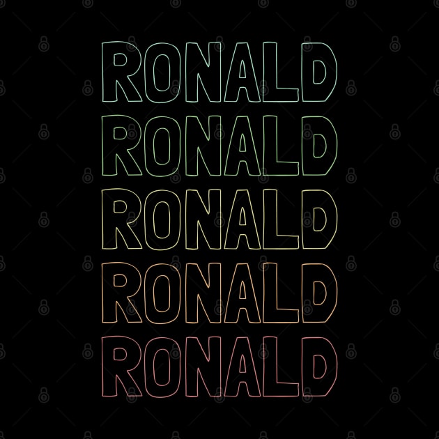 Ronald Name Pattern by Insert Name Here