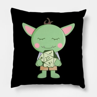 Kawaii Dice Goblin Pillow