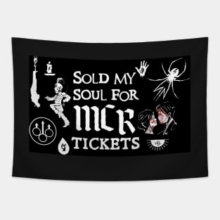 Sold my soul for MCR (Version 2) Tapestry