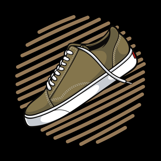 Olive Skate Sneaker by milatees