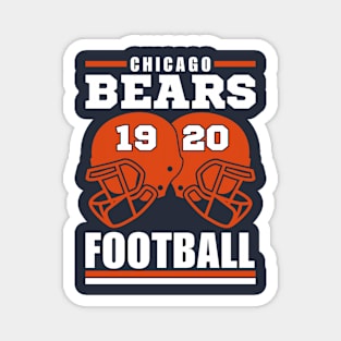 Chicago Bears 1920 American Football Retro Magnet