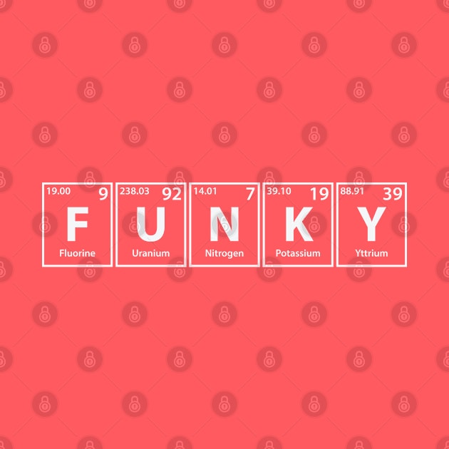 Funky (F-U-N-K-Y) Periodic Elements Spelling by cerebrands