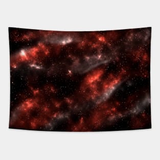 The Red Galaxy ART Tapestry