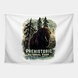 US National Park - Prehistoric Mammoths Tapestry