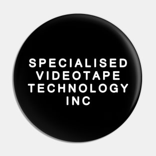 Seventeen Clap - Specialised Videotape Technology Inc Pin