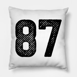 Eighty Seven 87 Pillow