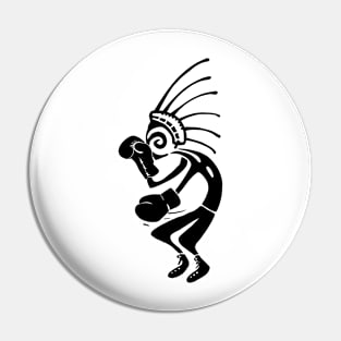 Kokopelli boxer black Pin