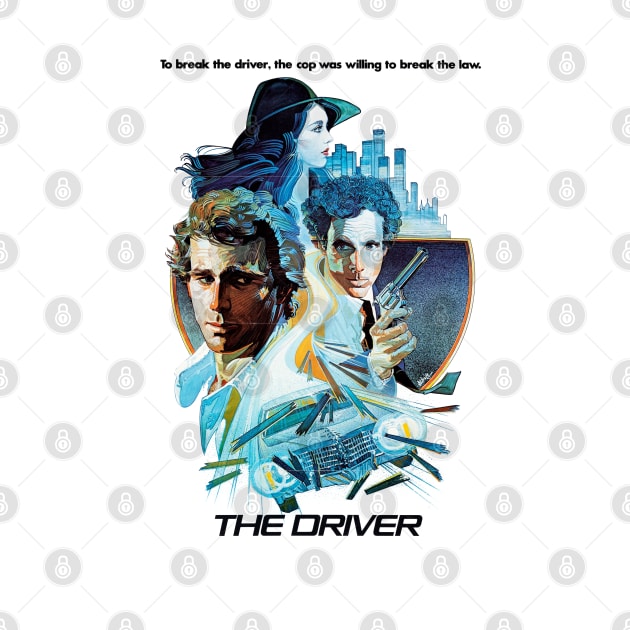 The Driver Movie Poster by MovieFunTime