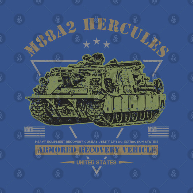 Discover M88A2 Hercules - M88 Recovery Vehicle - Us Army - T-Shirt