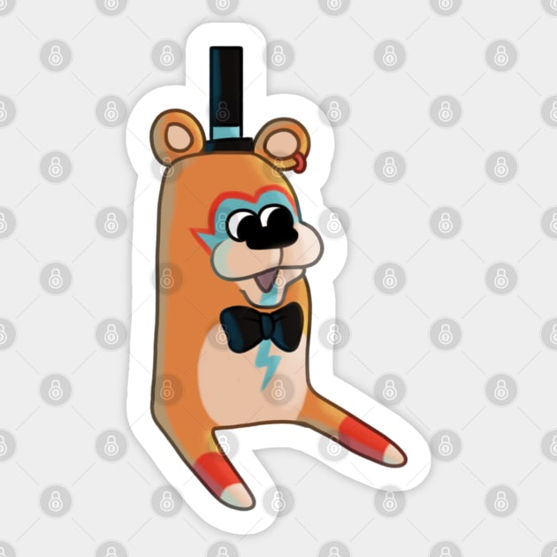 Withered Freddy Stickers for Sale