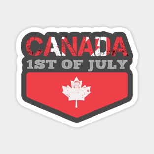 Happy Canada Day Magnet