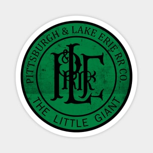 Vintage Pittsburgh and Lake Erie Railroad Magnet