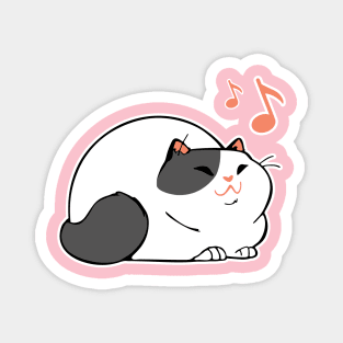 Cat and music Magnet