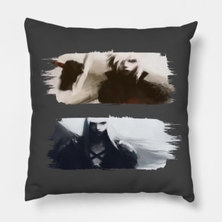 Cloud and Sephiroth Pillow