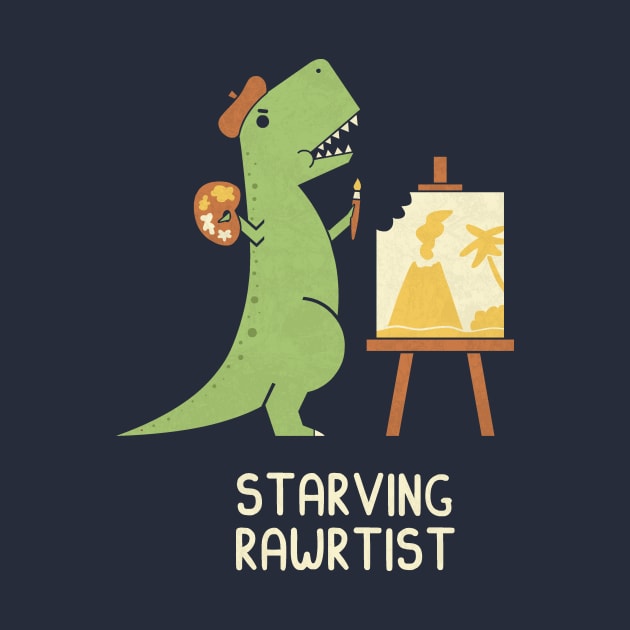 Starving Rawrtist by HandsOffMyDinosaur