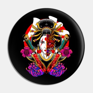 Geisha Gril 1.2 | Japanese Style Pin