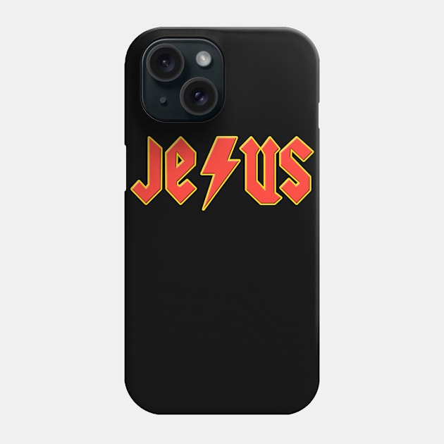 Jesus Phone Case by nickbuccelli