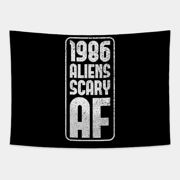 80s Scary Movie Tapestry by Worldengine