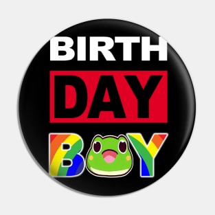 Birth Day Boy Pin