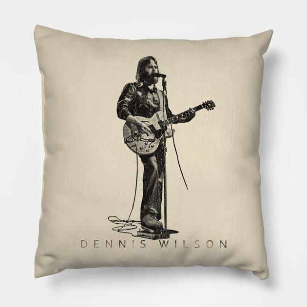 Dennis Wilson Pillow by DudiDama.co