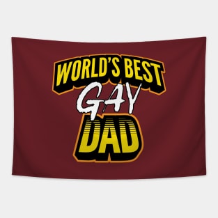 World's Best Gay Dad Tapestry