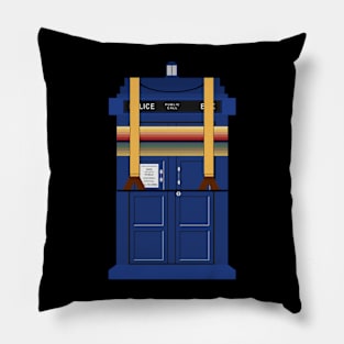 13th Doctor Tardis Pillow