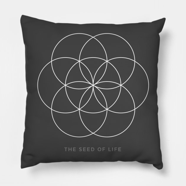 The Seed of Life Pillow by ultradesign