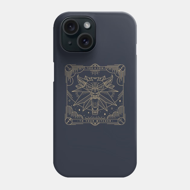 Witcher Phone Case by LoreleyPanacoton