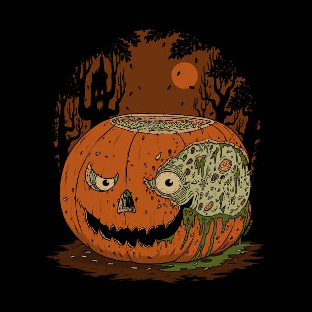 Rotting Pumpkin by pigboom