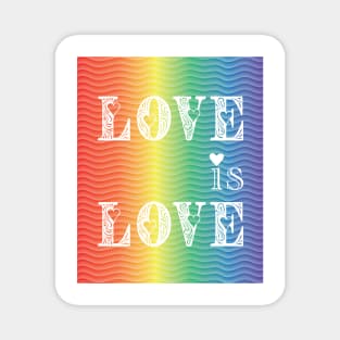 Love is Love - LBGTQ+ Pride Magnet