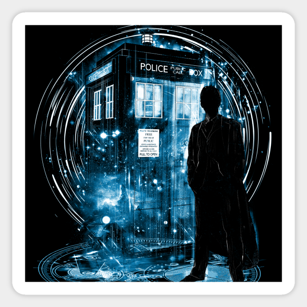 10 th storm - Doctor Who - Sticker