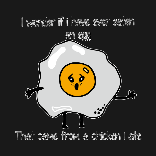 Funny Fried Egg by DimDom