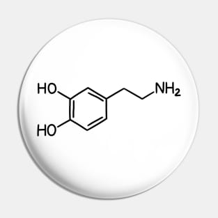 Formula of dopamine Pin